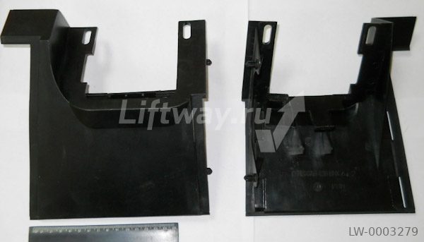 Фронтальная панель устья поручня OTIS 506NCE/606NCT ЛЕВОЕ X=53мм