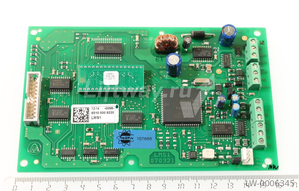 Плата грузовзвешивающего устройства LMS1