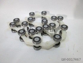 Цепь отклоняющая балюстрады 21 звено (сдвоенное звено Y-тип) L=1345 mm Шаг 60 mm