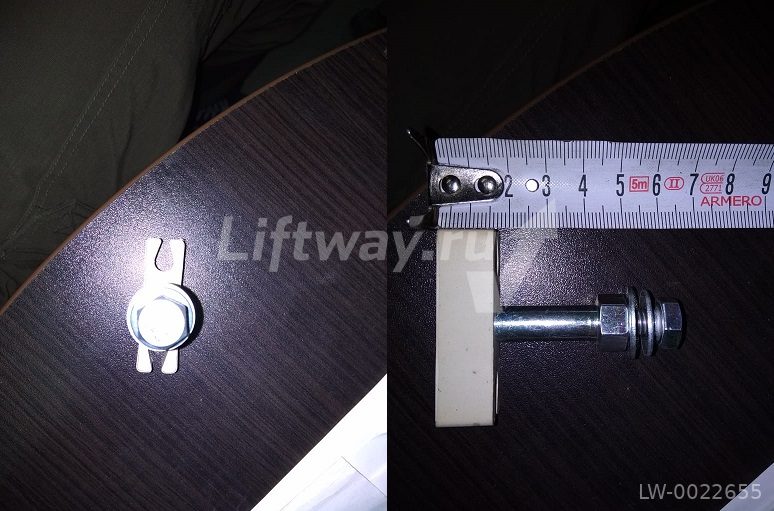 (ДУБЛЬ M16211)Башмак ДШ тип PLUS (комплект 2 шт)
