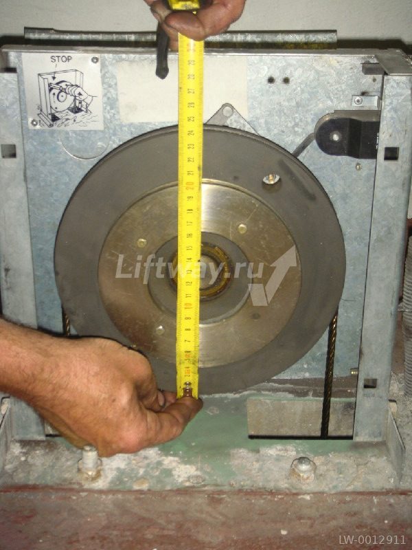 (ЗАМЕНЕН НА M07308) Ограничитель скорости 1,0м/с OTIS 2000E D=240мм