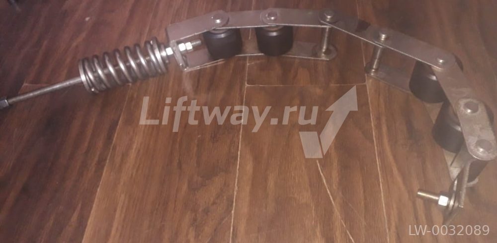 Цепь поручня прижимная роликовая (6 роликов 60-54-6202, шаг 85мм, ось 330, M12)