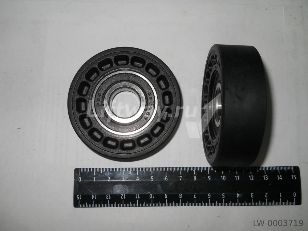 Ролик ступени Kone ECO3000 & TravelMaster D75 H23,5 d20 подшипник 6204
