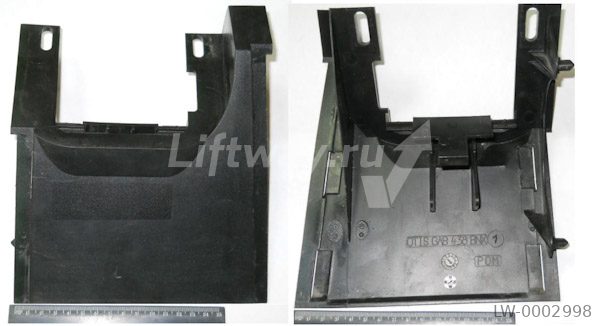 Фронтальная панель устья поручня OTIS 506NCE/606NCT ПРАВОЕ X=28мм