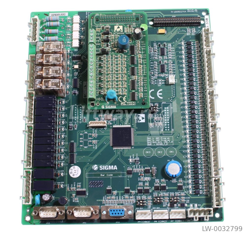 Плата управления AS.T005 с платой энкодера AS.T010, SIGMA, IRIS