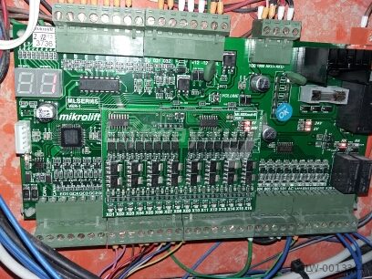 (ДУБЛЬ 12398) Плата PCB MLSERI65 Ver-1 для HAS Asansor