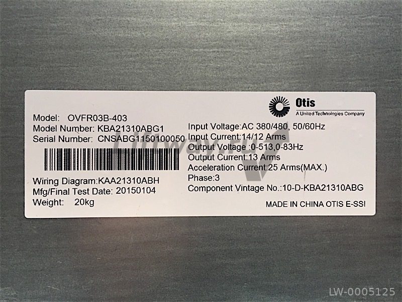 Частотный преобразователь OVFR03B-403
