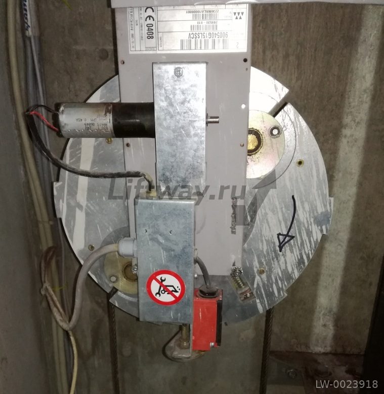 Ограничитель скорости OL35 V=1.0m/s Vts=1.3 m/s D=6.5 мм сраб. против час.стрелке с магнитом 24В