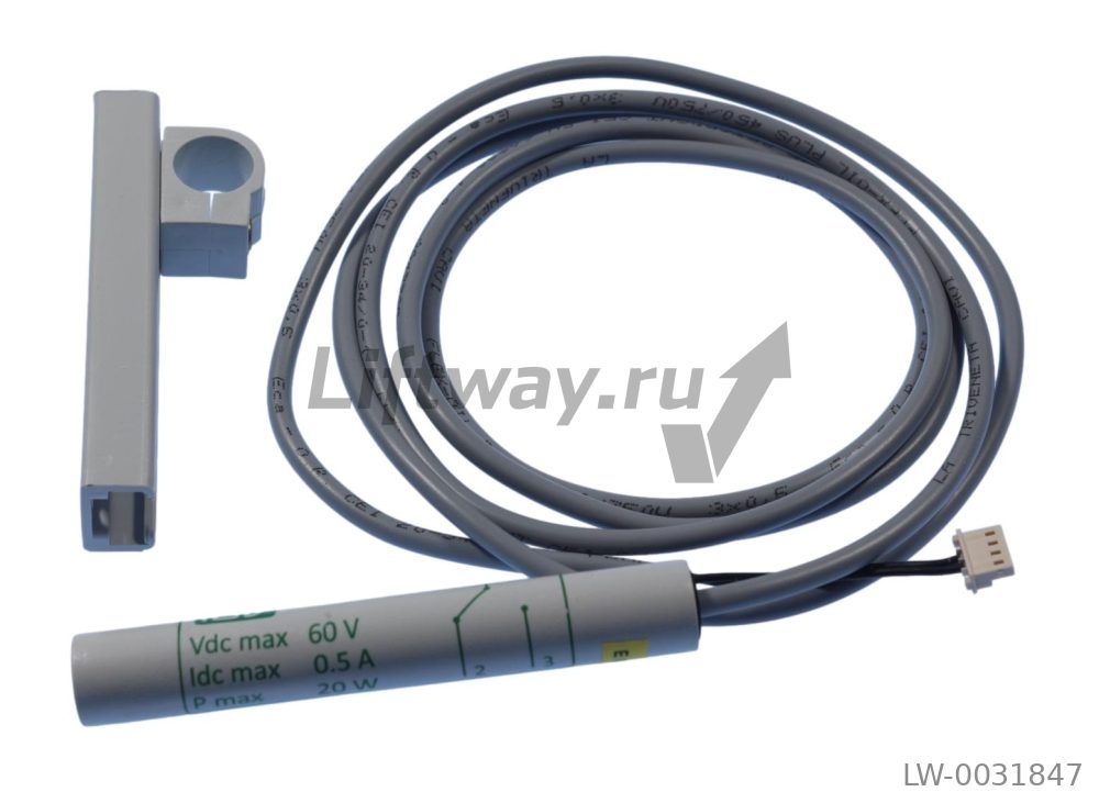 Датчик IGV герконовый моностабильный NC (60VDC, 0.5A, 20W) с разъемом