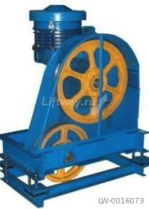 Лебедка 13VTR-CR (A1-770) левая, 2-скор. 400кг, 1,0 м/с, 5/1.25кВт, 1:1, КВШ 620х3х10