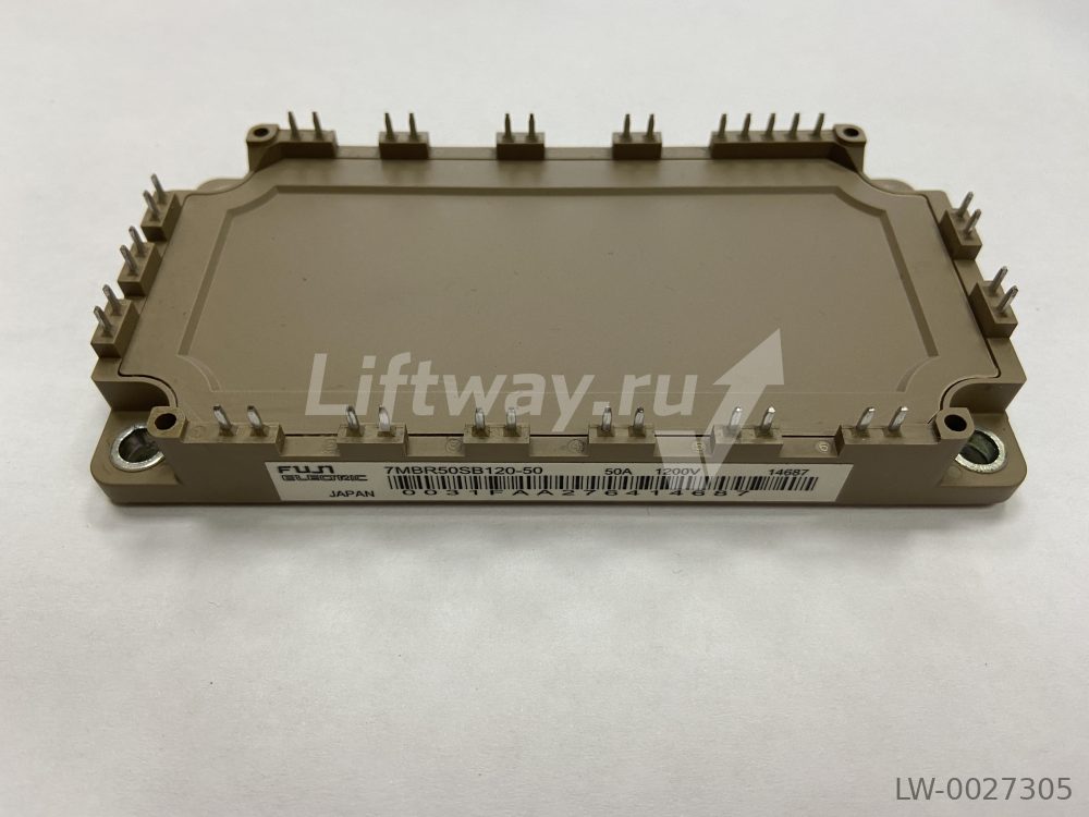 IGBT МОДУЛЬ ДЛЯ ЧАСТОТНОГО ПРЕОБРАЗОВАТЕЛЯ ЛИФТА 7MBR50SB120-50