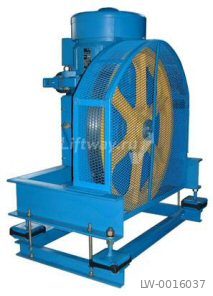 Лебедка Отис 13VTR-M (B5А) 400кг, 5кВт, подвес 1:1, 1,0м/сек, КВШ 750x3x10, между канатами 770мм
