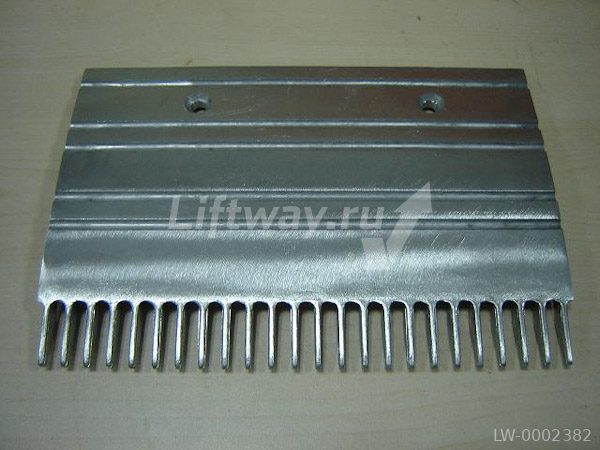 ГРЕБЕНКА ЦЕНТРАЛЬНАЯ OTIS 506 NCE , БЕЗ ПОКР. НАТУР. АЛЮМ. L=203,184мм 24 зуба