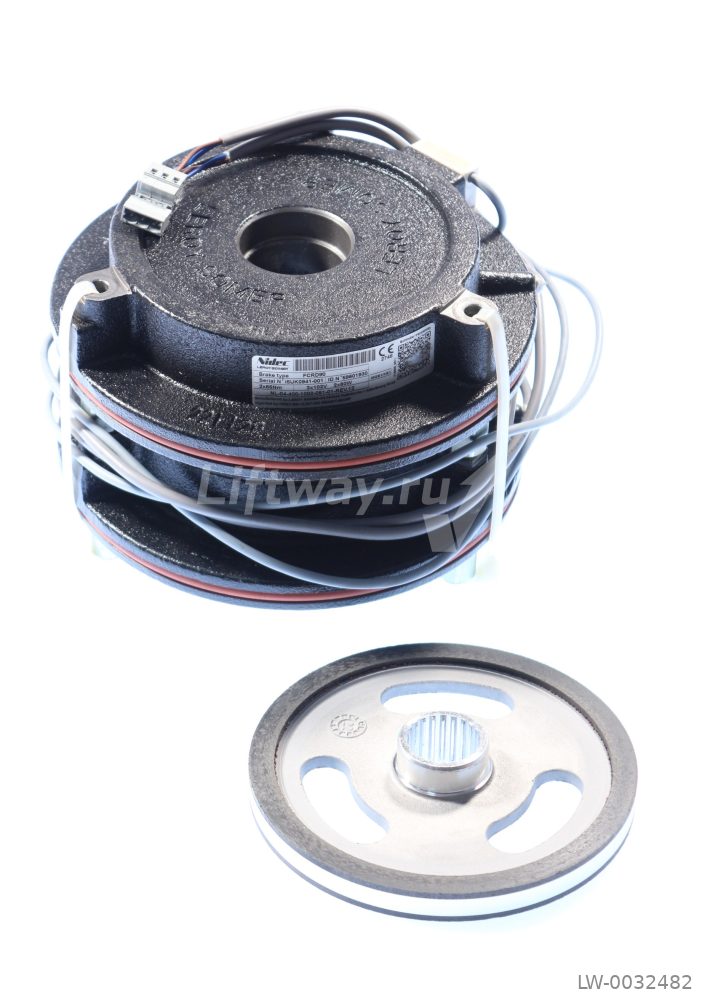 Тормоз электромагнитный FCRD90 2x65Nm 2x102V 120W лебедка FMB130