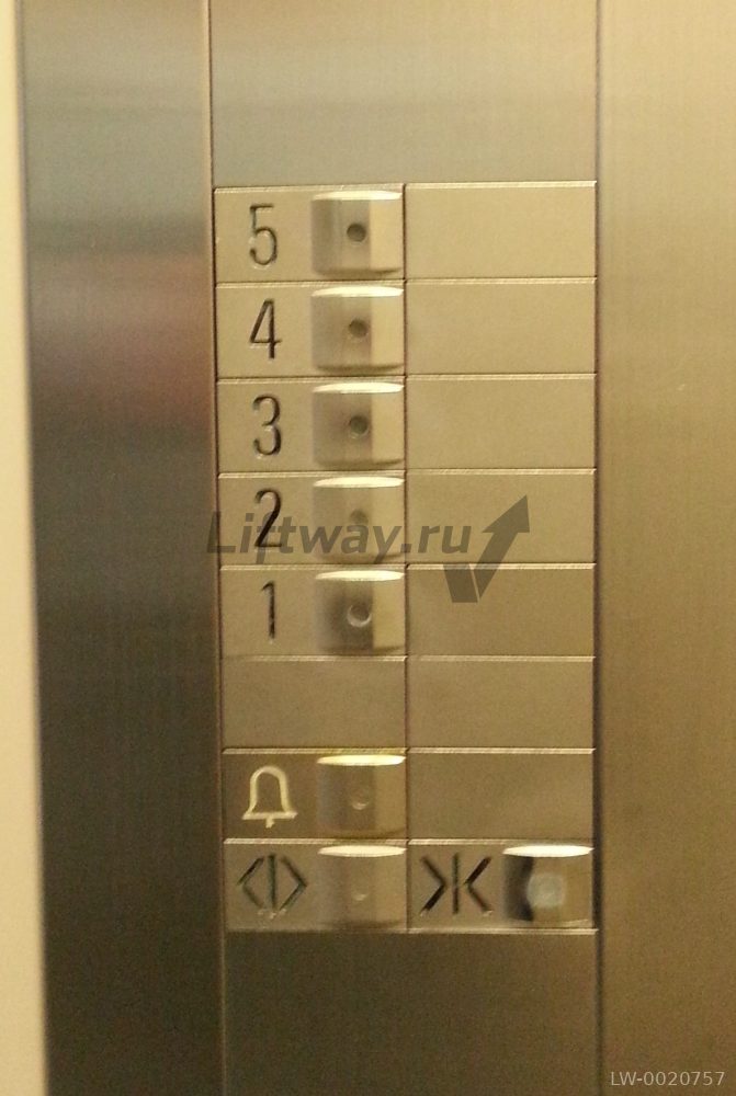 Нажимной элемент с линзой "5" тип S (CrNi)