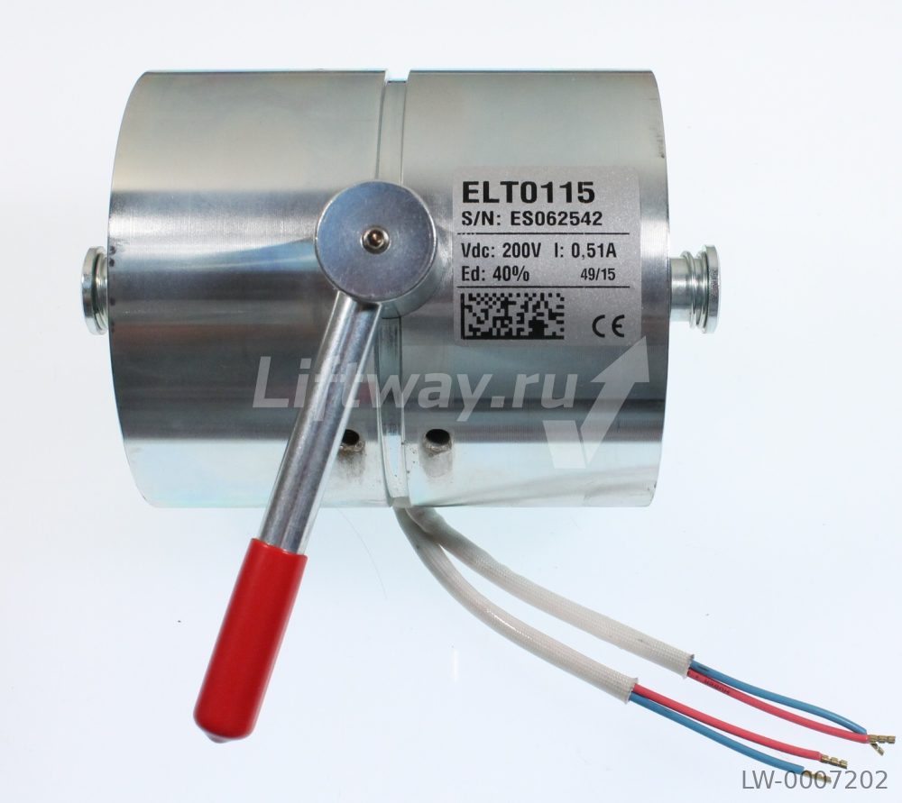 Электромагнит тормоза ELT0115 (ELEFORСE ELF 107) на лебедку Sicor MR12 - MR14, 200VDC