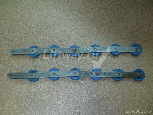 Цепь ступеней 800мм НА 2 СТУПЕНИ 13KV-C эск KONE ECO3000 компл 6 левых и 6 правых звеньев
