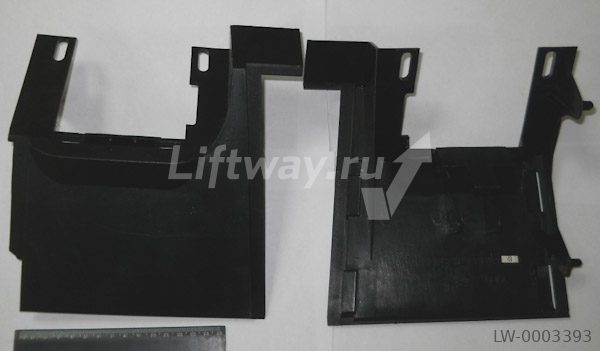 Фронтальная панель устья поручня OTIS 506NCE/606NCT ПРАВОЕ X=53мм