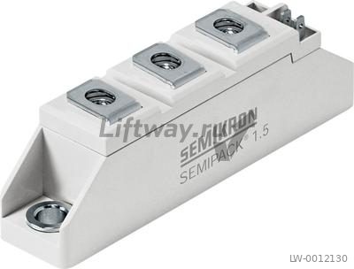 Тиристорный модуль 95А 1600В тип E (1000V/ms) 2 управляющих контакта "KH"
