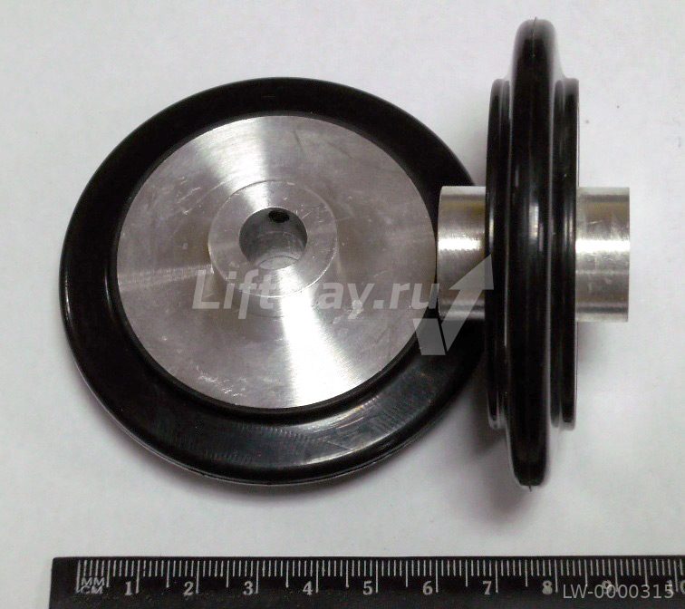 Фрикционный шкив тахометра RE 0444 Kone 1,6м/с D=75мм