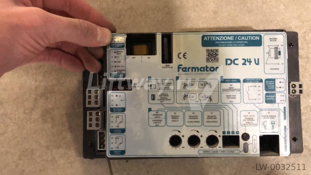 Блок управления приводом Fermator DC24V