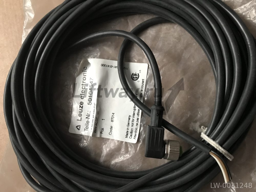 Кабель Leuze electronic K-D M12W-4P-10m-PVC