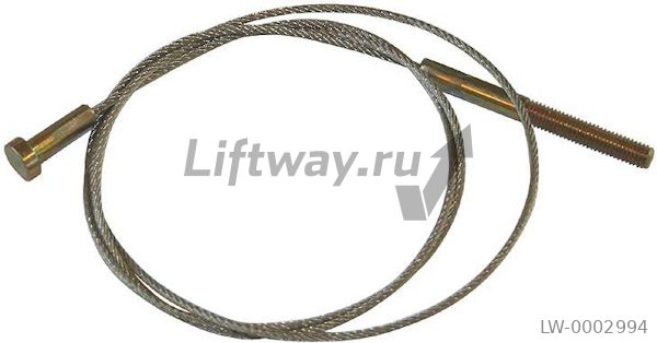 Тросик бесконечности L=2479 BT=1000mm Var30 C2 d=2mm