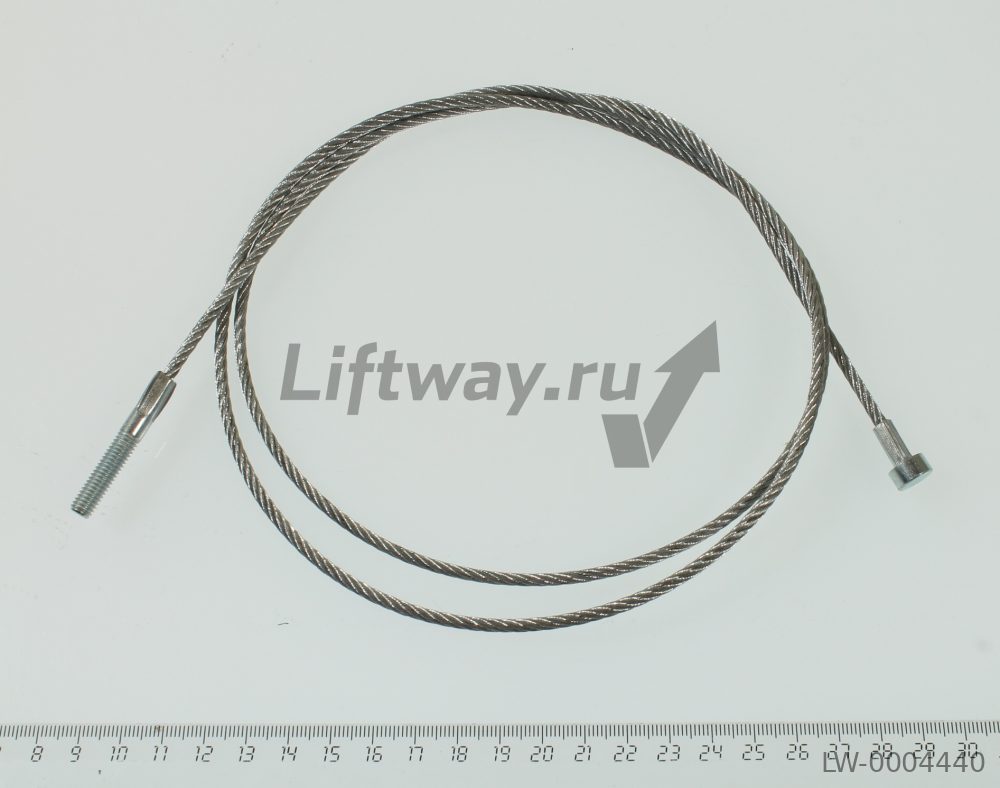 Тросик бесконечности L=1231 BT=800mm d=3мм (диаметр тросика 3мм)