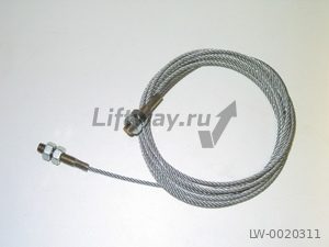 Тросик синхронизации дверей ADX2 L=3590mm Kone