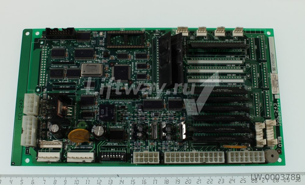 Плата приказного аппарата Sigma PCB DCL-243 на 8 этажей