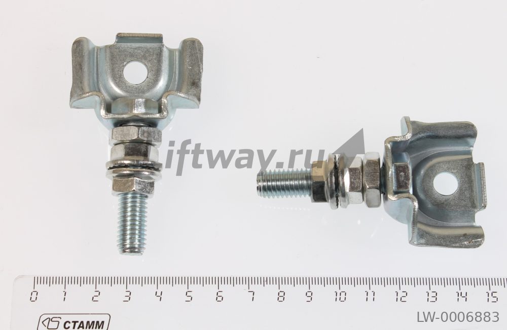 ВЕРХНЕЕ КРЕПЛЕНИЕ СТВОРКИ К КАРЕТКЕ, ДЛИНА 60 MM