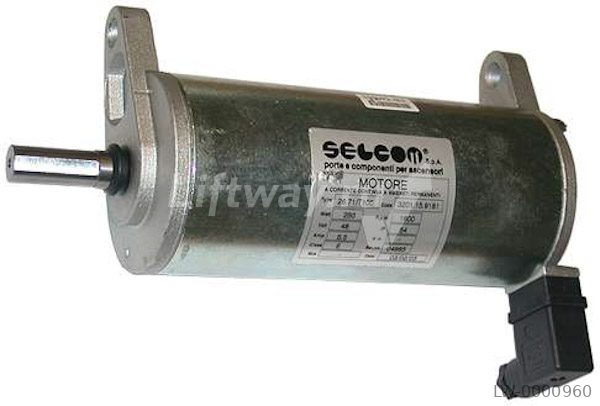 Мотор привода дверей Wittur 250W 48V 1600 G для платы RC48