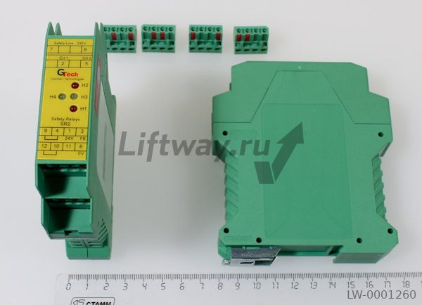 Блок цепи безопасности Thyssen Sicherheitsschaltubg SR2 230V 5A