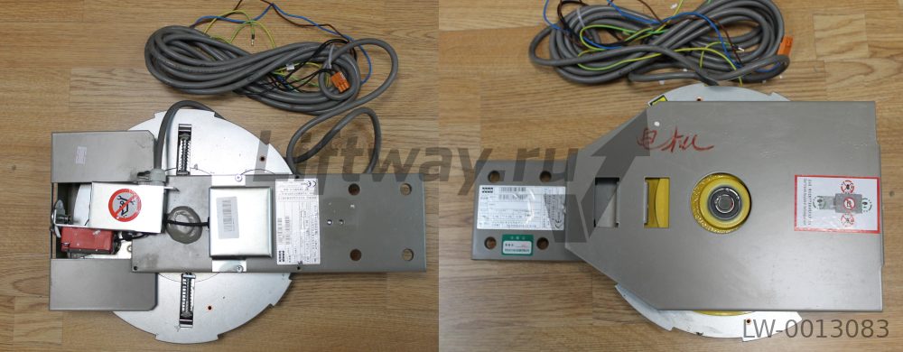 Ограничитель скорости левый OL35 V=1.0m/s V1=1.15m/s трос D=6.0mm сраб. против часовой стрелки