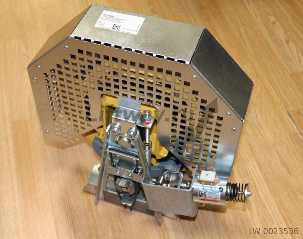 Ограничитель скорости GBTK 6023 шкив 300мм Vном=2,0 м/с Vср=2,58 м/с канат 6-8 мм