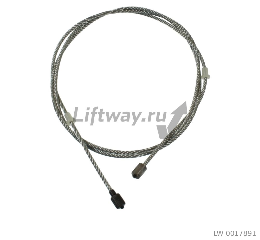 Тросик связи створок двери TECHNA-OTIS2000 L=1842mm OP1300 TLD (телескоп)