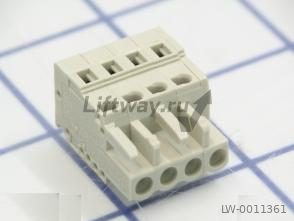 ДУБЛЬ M09749 - Разъем соединитель розетка 4-конт. WAGO