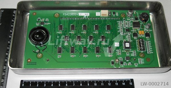 Этажный индикатор Otis SHL&HPI13 (шлифованная панель)