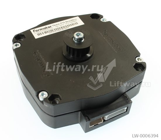 Мотор привода дверей Fermator Premium со шкивом HTD и энкодером (ORONA 120/10 V3F5)