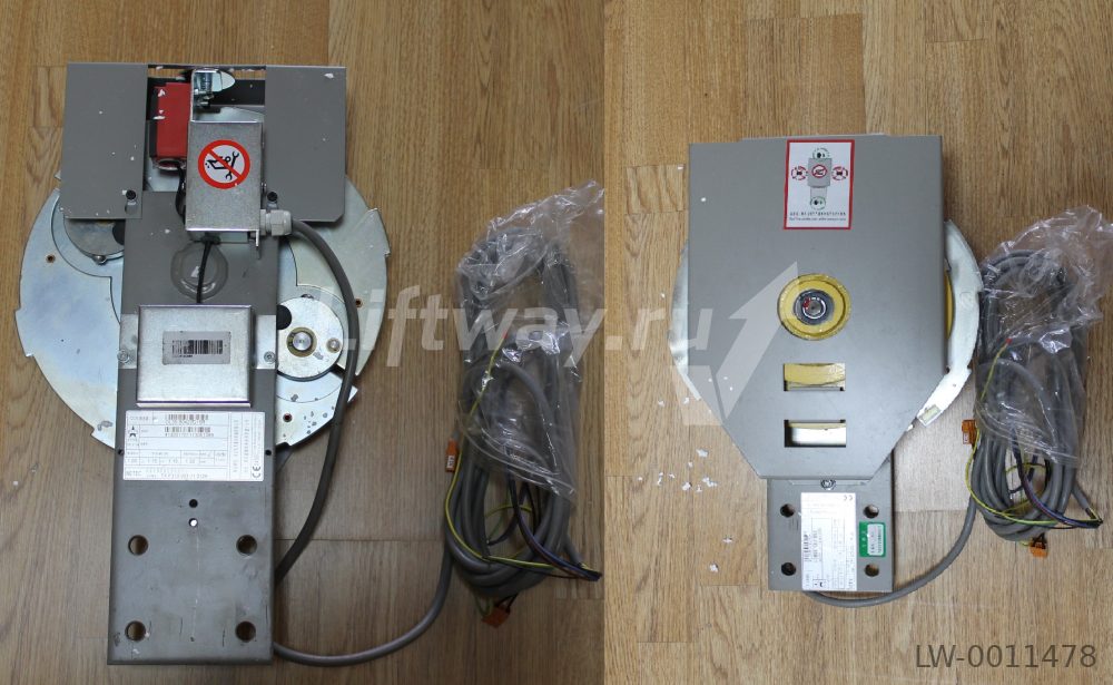 Ограничитель скорости правый OL35 V=1.0m/s V1=1.15m/s трос D=6.0mm сраб. по часовой стрелке