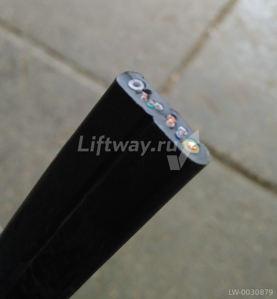 Подвесной кабель КПЛК 2х0.75+4х(2х0.20)