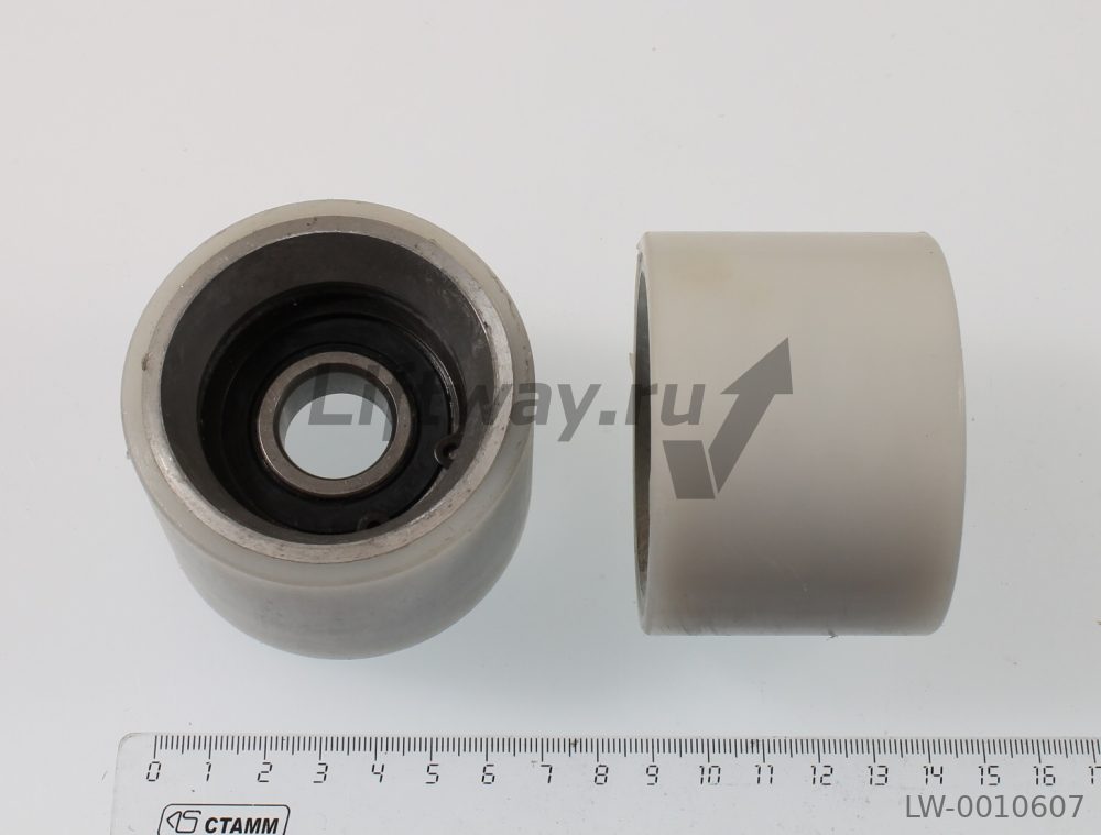 Ролик поручня поддерживающий для эскалаторов Suzuki, Hyundai D=70mm, W=50mm