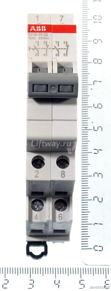 Автоматический выключатель 250VAC 16A 2NO 2NC 