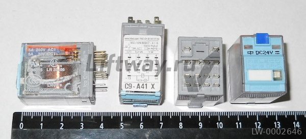 Реле платы MEH3 (4NA/NC 24VDC C9-A41X)