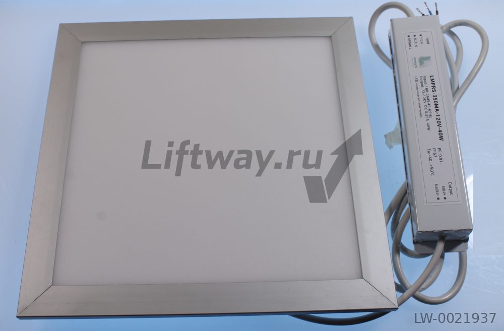 Светодиодная LED панель освещения кабины Otis (295х295х9мм)