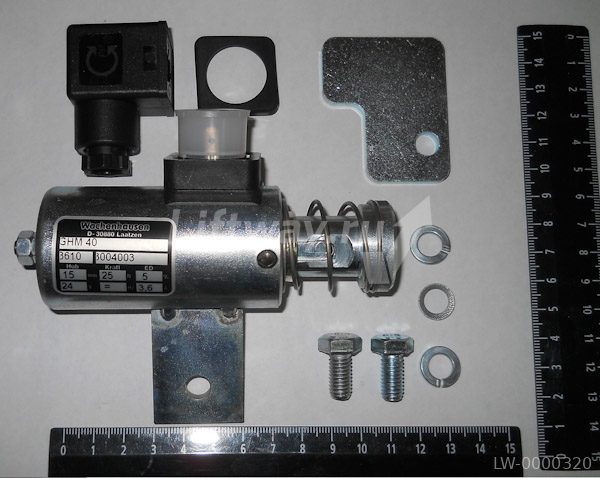 Электромагнит ограничителя скорости 24 VDC / 3,6 A, 5%