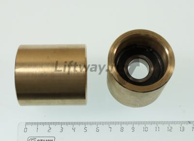 Ролик бронзовый D=50mm ширина 54mm подш. 6203  поручня эскалатора 506 NCE