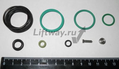 Ремкомплект уплотнителей клапанного блока EV100 3/4"