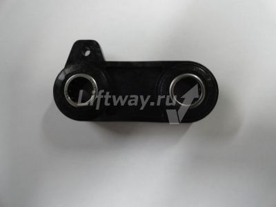 Рычаг №3 Качалка отводки привода ДК,OTIS, PAX/ D2200/ HPCD, боковая, на 2 оси с подшипником (10х14х15 HK1015)
