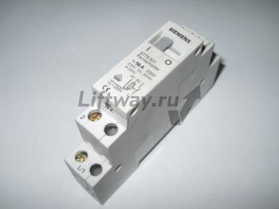 ДИСТАНЦИОННЫЙ ВЫКЛЮЧАТЕЛЬ N-ТИП АС DC 230В 16А 1NO